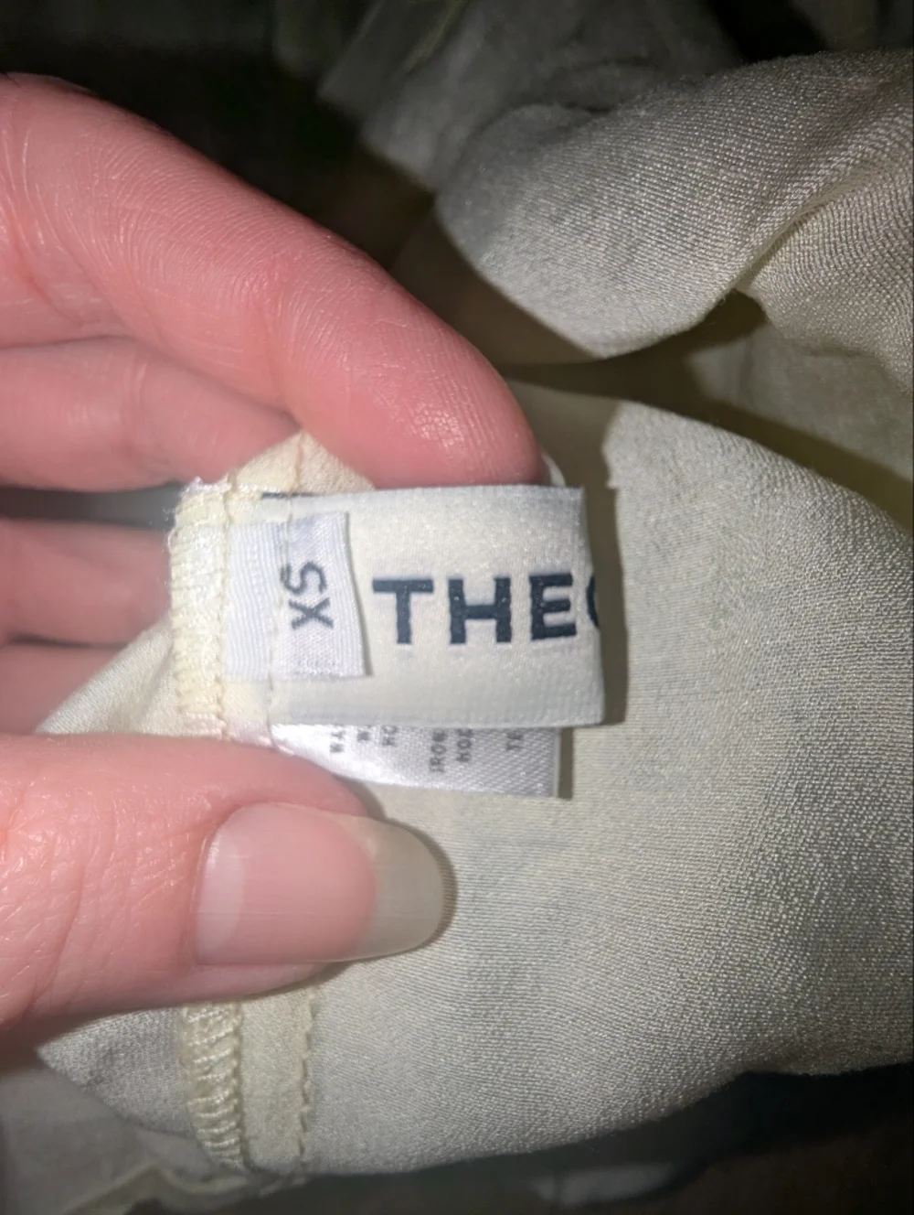 Pale Yellow V-Neck Button-Front Blouse - Picture 6 of 12